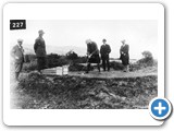 Golf course 1924. Captain Munro of Foulis playing the opening drive at the extension of the course to 18 holes