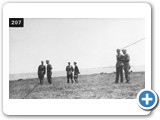 The gold course was reqisitioned during WWII. Sea landing tactics in preparation for D Day at Normandy beaches. Norwegian troops were stationed in the Marine Hotel. Here, King Haakon and Prince Olaf of Norway are on a visit to their troops, and are surveying the scene of operations